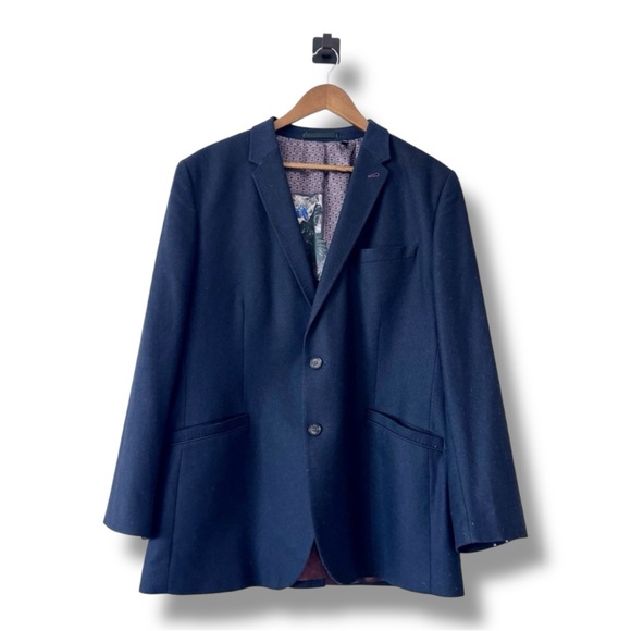 Ted Baker Men’s Wool Blend Sport Coat Blazer Suit Jacket Size 7 (46) - Picture 1 of 11